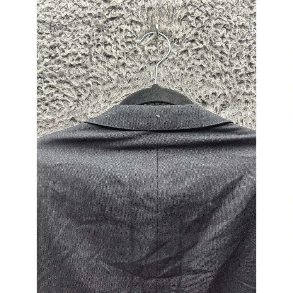 Suitsupply Reda Napoli Single Breasted Pure Wool Blazer Jacket Black Men Size 58